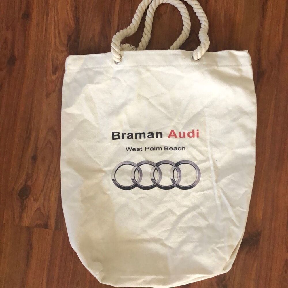 Braman Audi West Palm Beach￼ Canvas tote bag